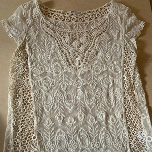 Garage lace top
